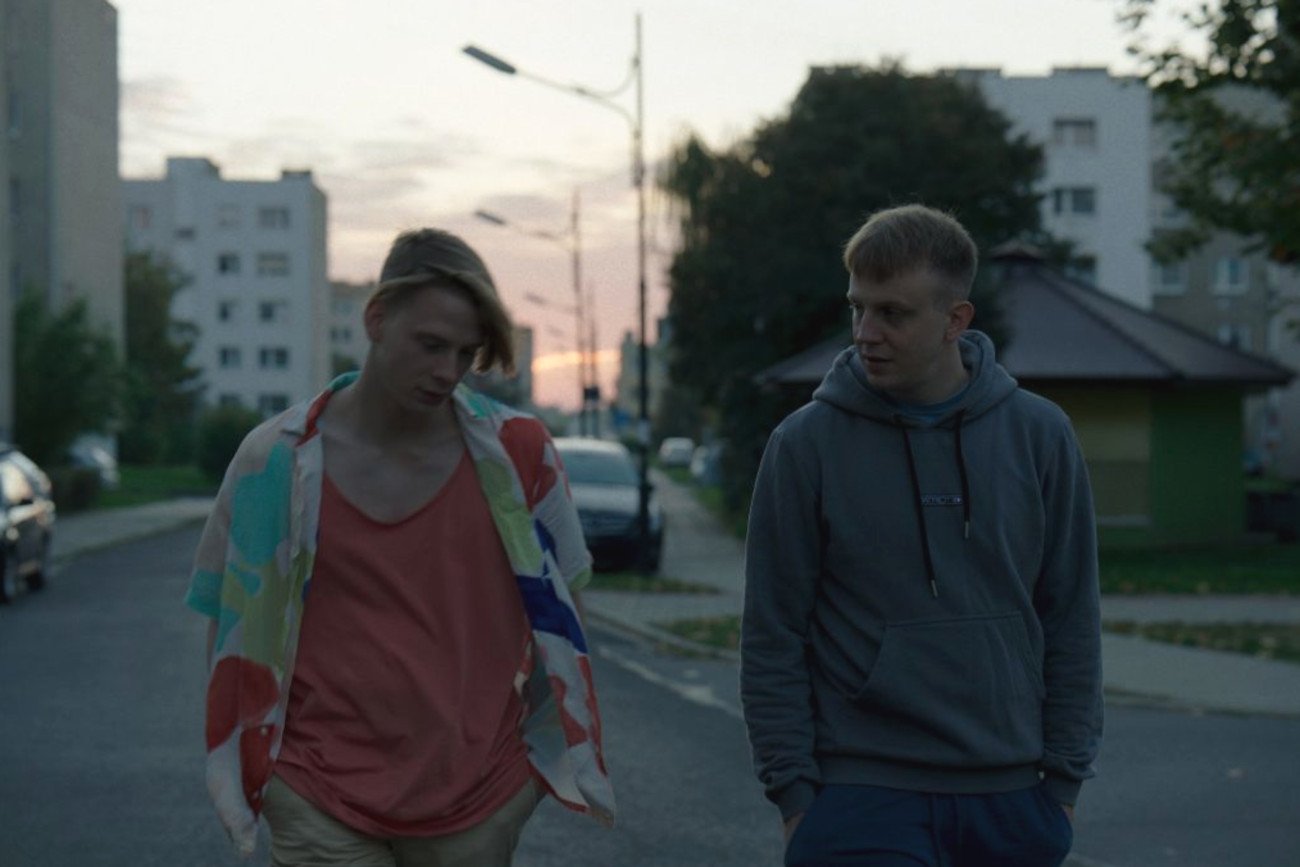 Jacek Bies i Tymoteusz Bies w filmie "Chleb i sól"