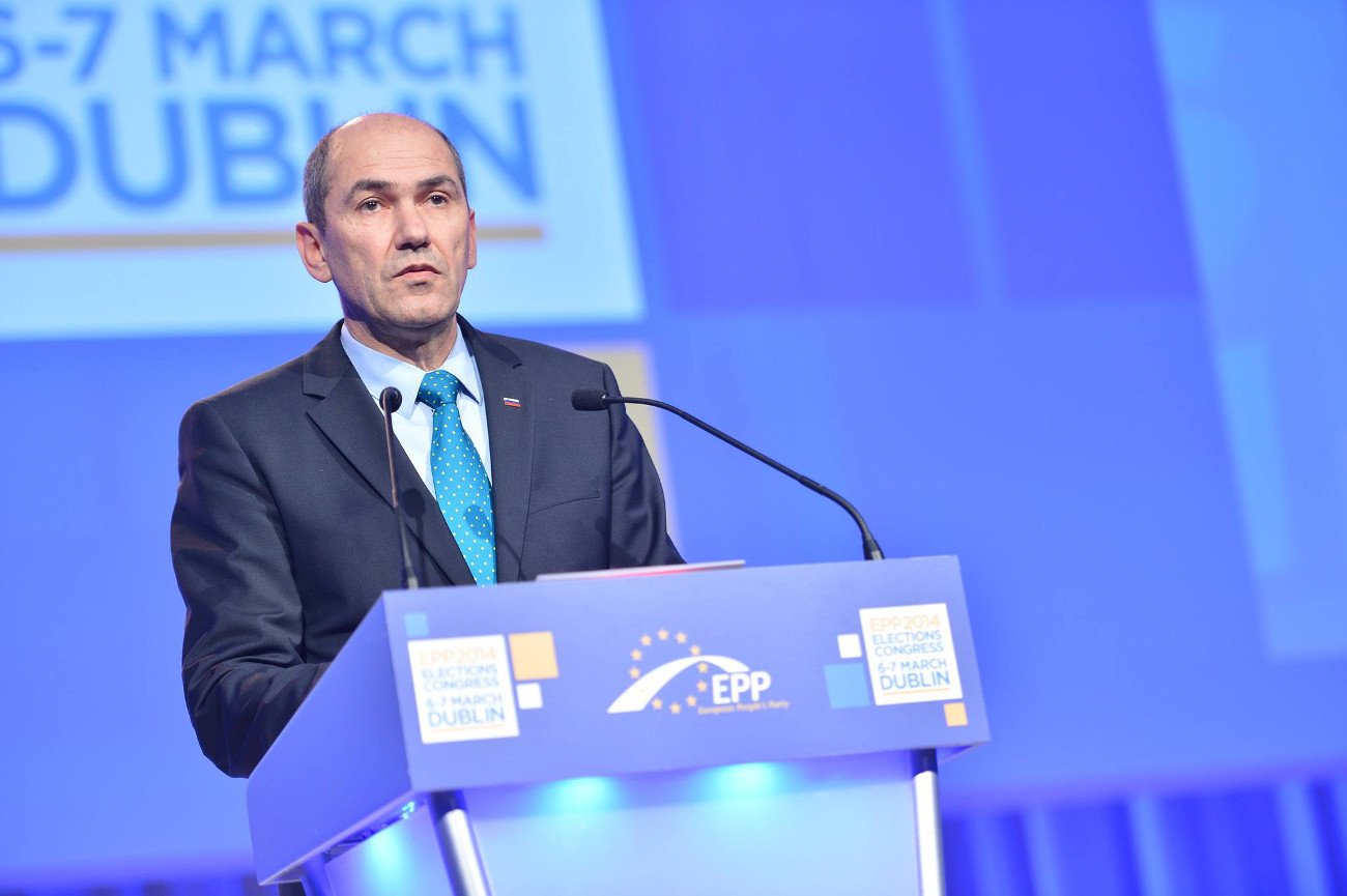 Premier Słowenii Janez Janša