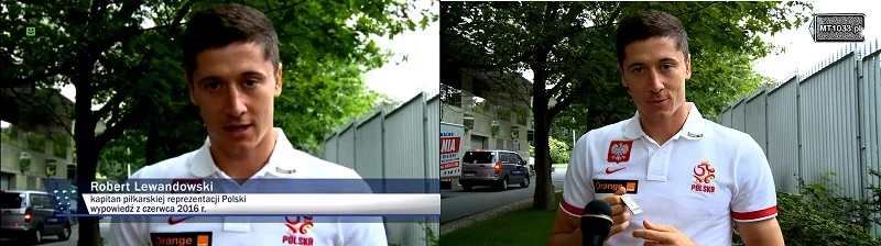 TVP ocenzurowała materiał z udziałem Roberta Lewandowskiego.