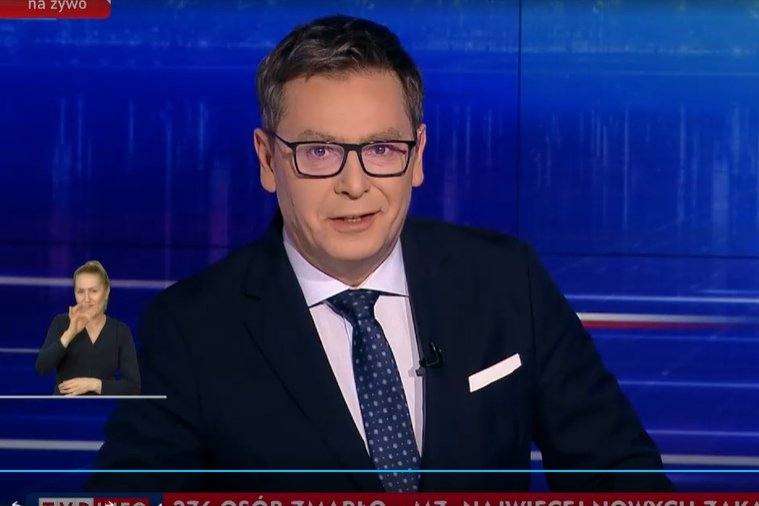 "Wiadomości" TVP nie poinformowały o śmierci pani Agnieszki z Częstochowy.