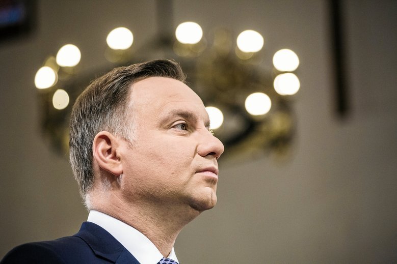 Duda osobiście zrobił zakupy w jednym z krakowskich supermarketów.
