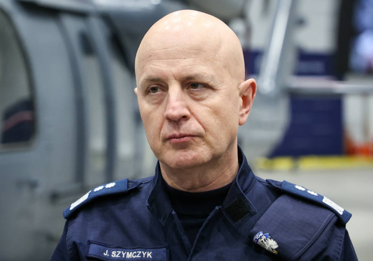 Eksplozja granatnika w komendzie policji. Gen. Szymczyk wyszedł ze szpitala