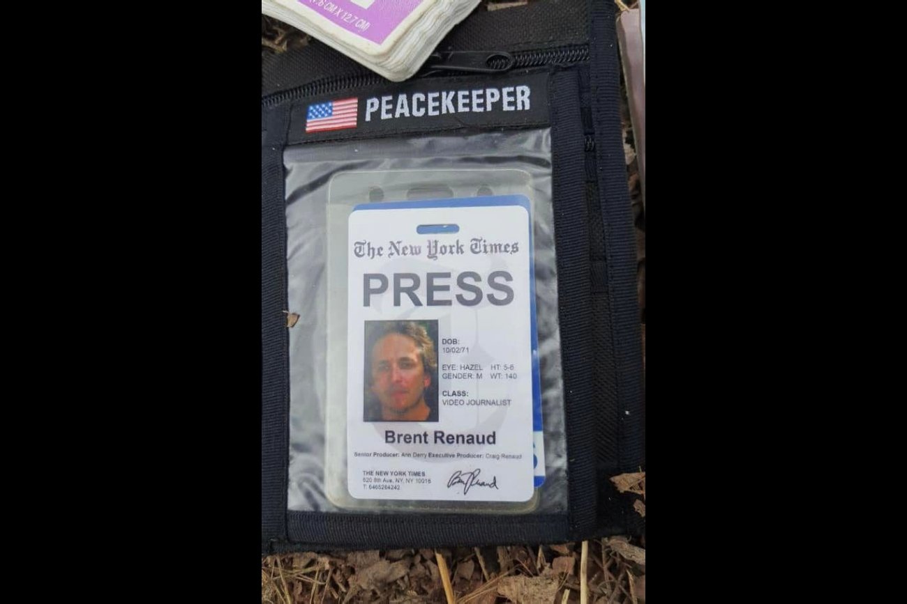 Nie żyje dziennikarz "New York Times". Brent Renaud został zastrzelony w Irpieniu