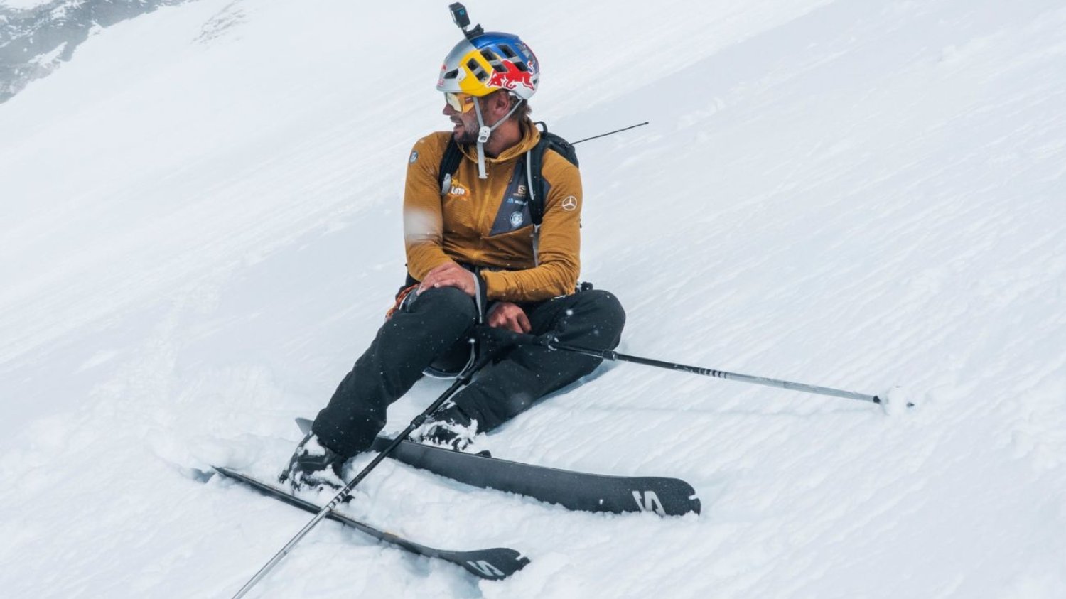 Andrzej Bargiel podczas wyprawy na Mount Everest