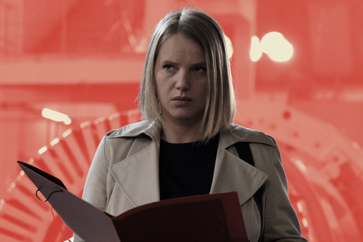 polskie seriale kryminalne kadr z "Pajęczyny" (2021)