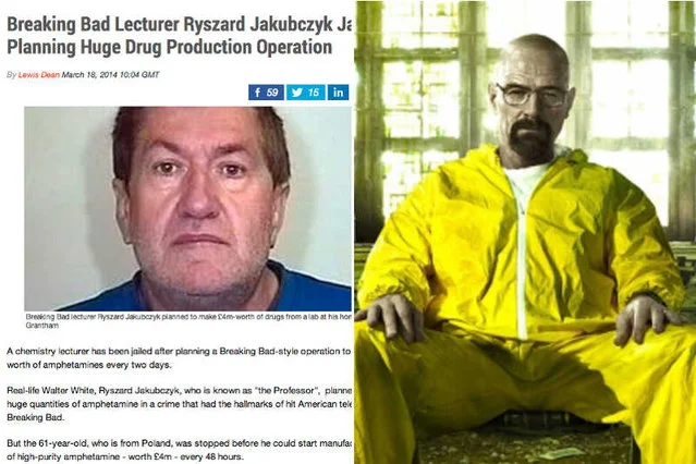 "Profesor" jak "Heisenberg"