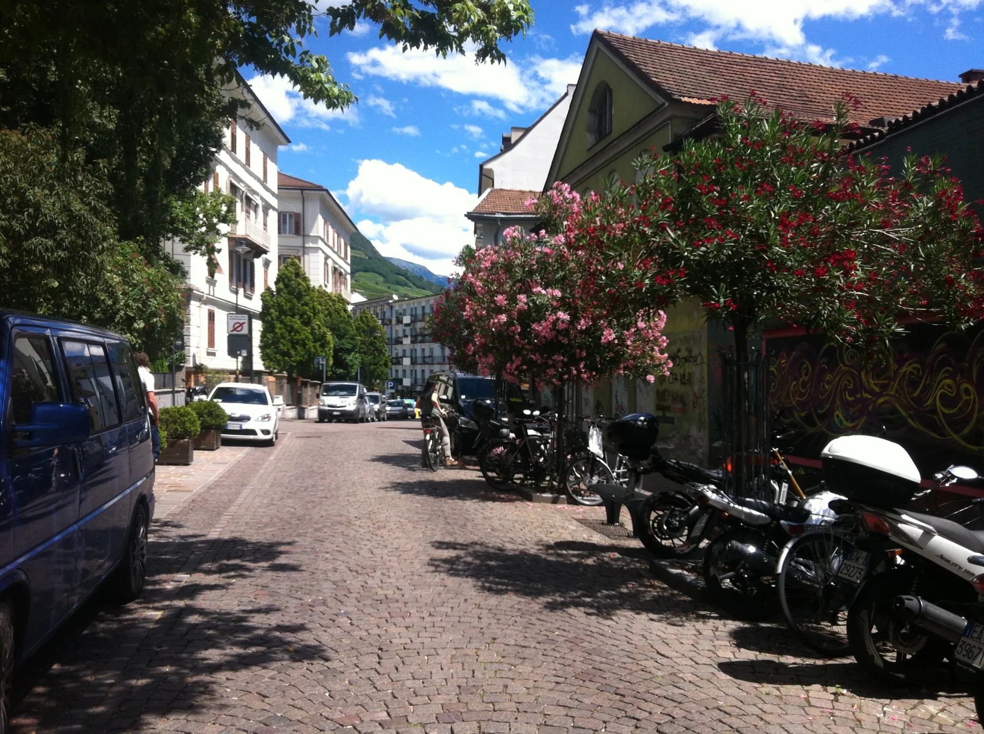Uliczka w Bolzano, archiwum prywatne
