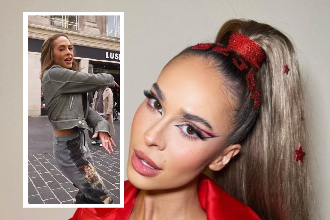 Blanka zrobiła flash mob na ulicach Liverpoolu. "Bejba wywija na ulicy"