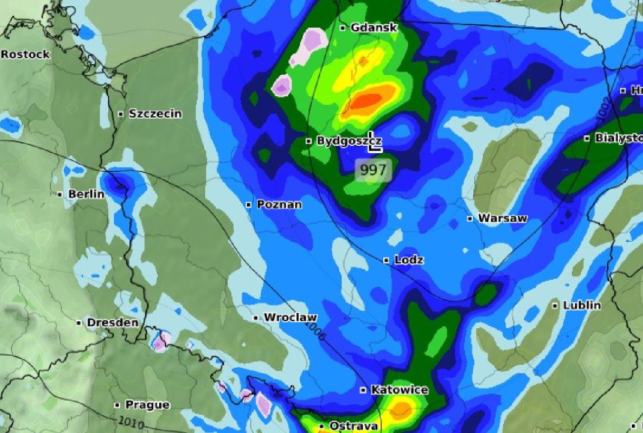 Gdzie jest burza? Pogoda na weekend pod znakiem opadów.