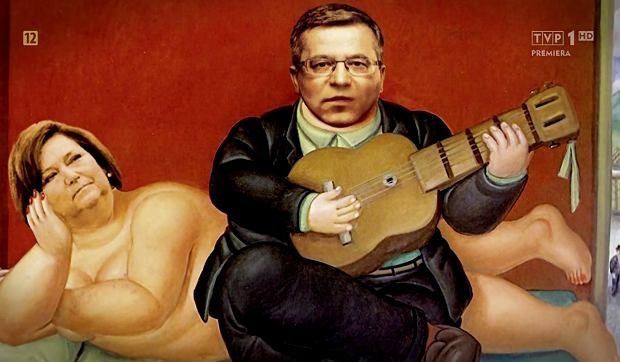 Bronisław Komorowski był jednym z bohaterów "Szopki w muzeum".