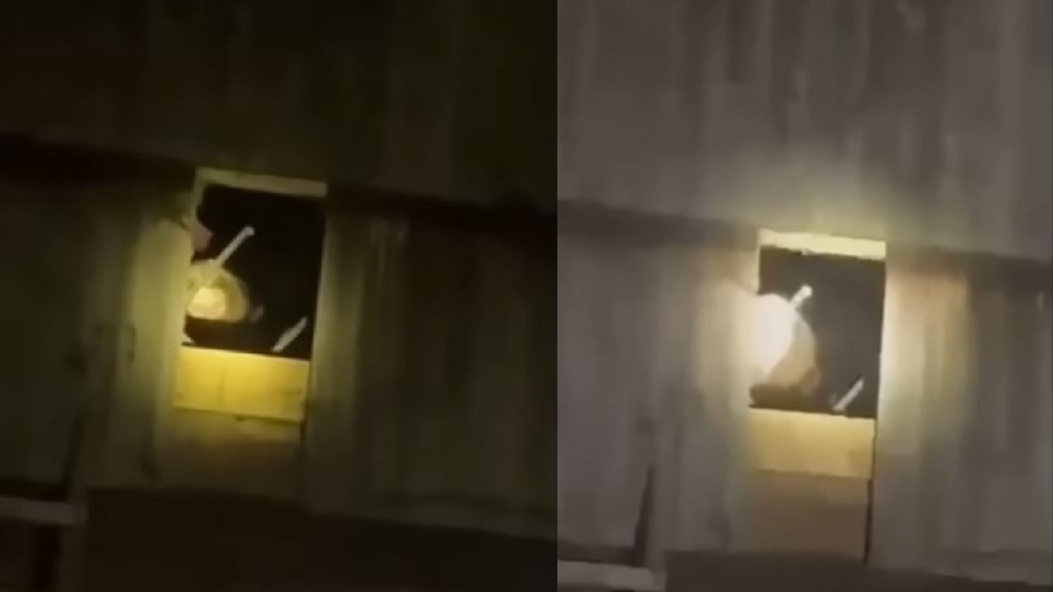 To nie kadr z horroru, a z interwencji policji. "Do tej pory mam dreszcze".