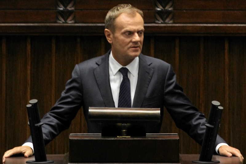 premier Donald Tusk
