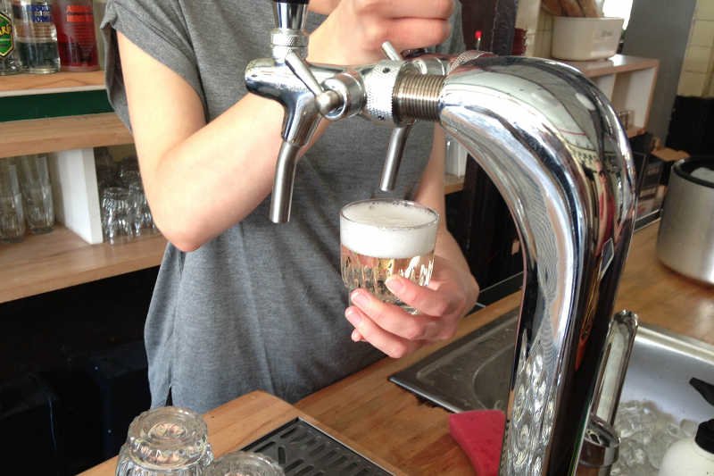 Prosecco z kija na Koszykach