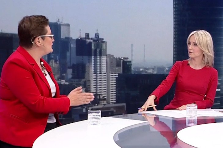 Katarzyna Lubnauer i Magdalena Ogórek pokłóciły się na antenie TVP Info o swobodę wypowiedzi w mediach publicznych.