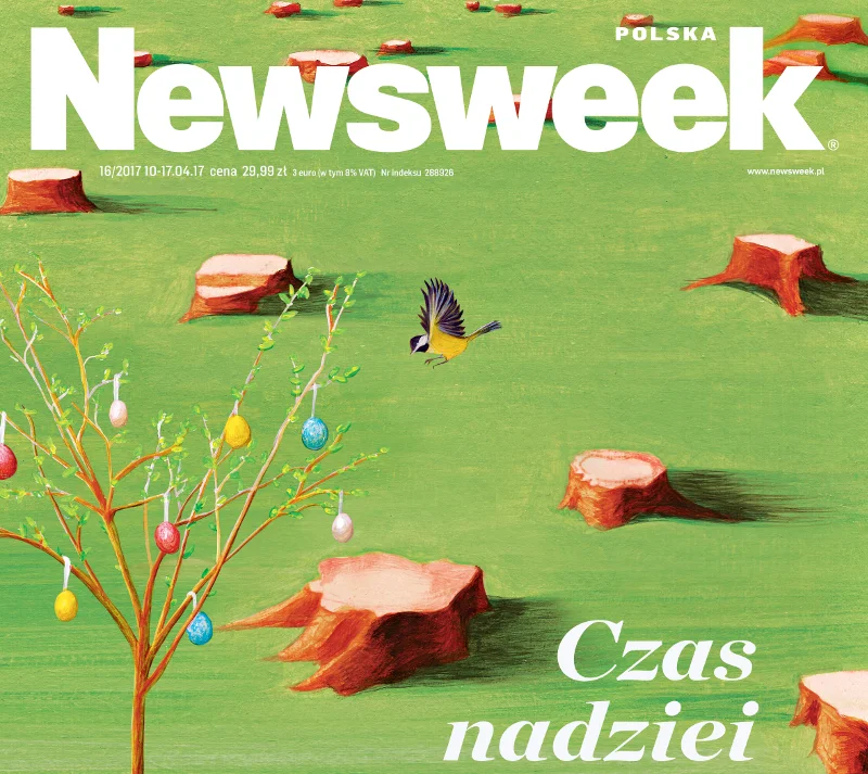 Okładka najnowszego numeru "Newsweek Polska"