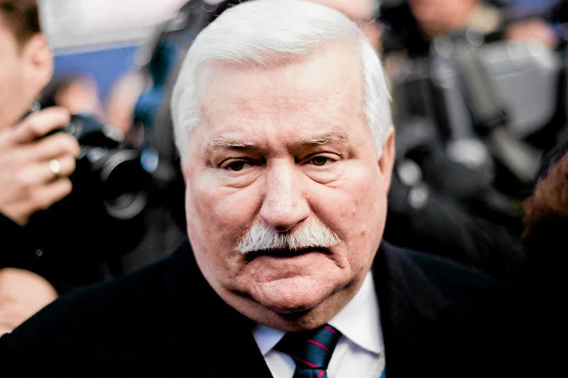 Wojciech Maziarski broni Lecha Wałęsy.