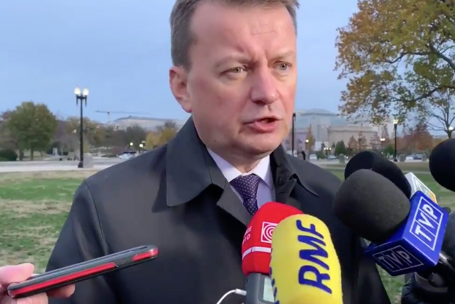 Błaszczak jest przekonany, że jego rozmowy dotyczące Fort Trump podążają w dobrą stronę.