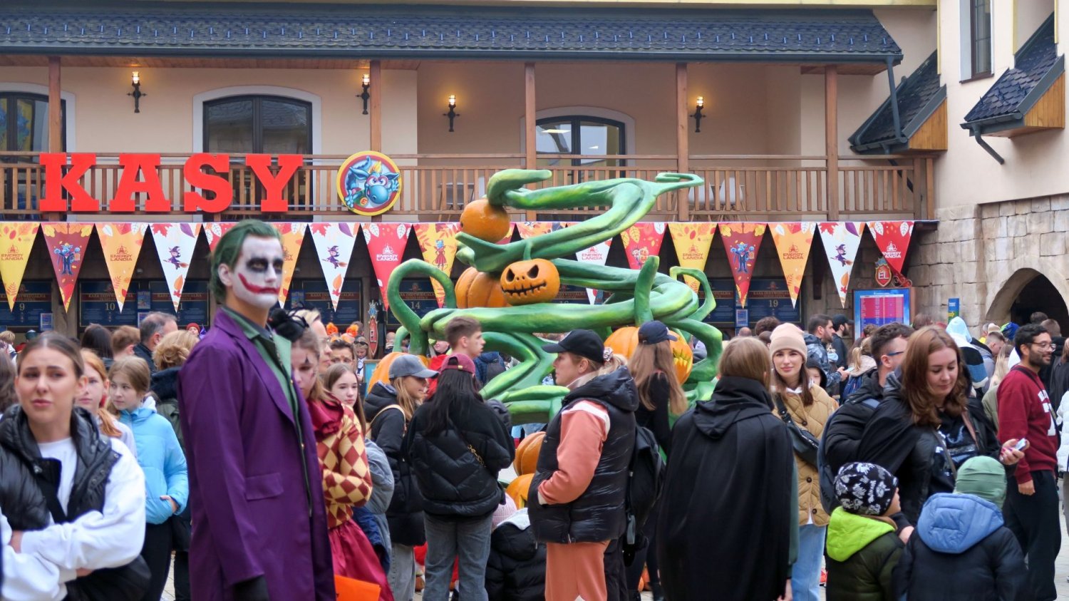 Energylandia w okresie Halloween