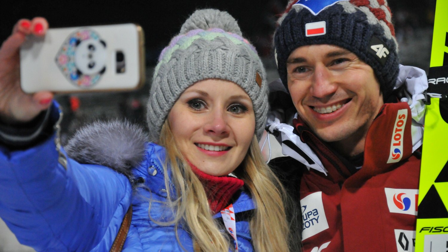 Ewa Bilan-Stoch z mężem Kamilem, czyli jednym z najlepszych polskich sportowców w historii