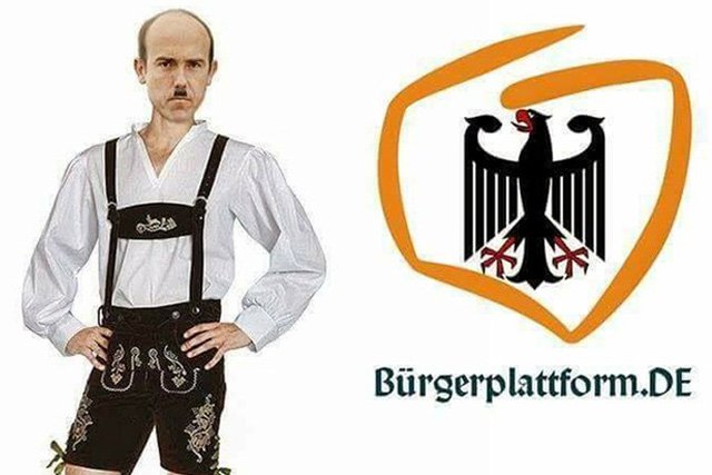 Na łowickim profilu Prawa i Sprawiedliwości pojawiło się zdjęcie przedstawiające Borysa Budkę w stroju tyrolskim i z hitlerowskim wąsikiem.