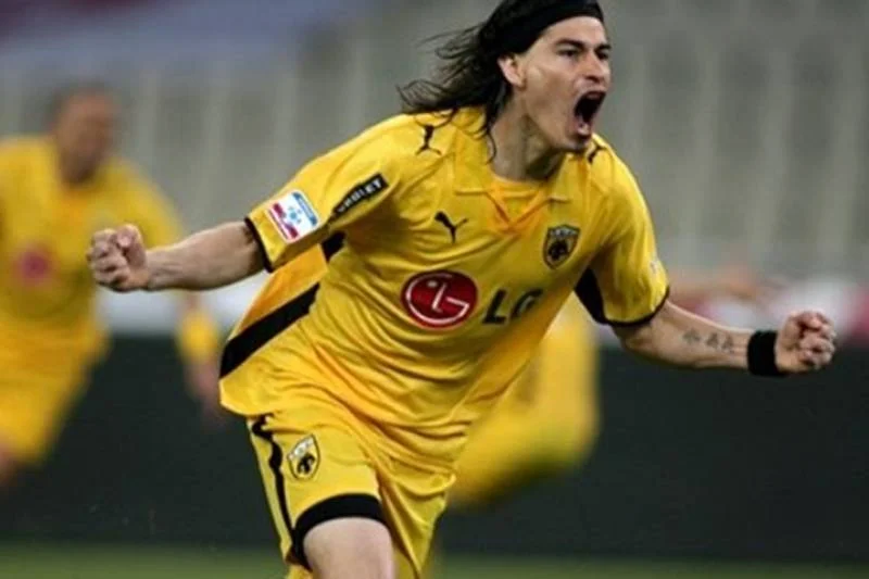 Ismael Blanco za czasów gry w AEK-u Ateny