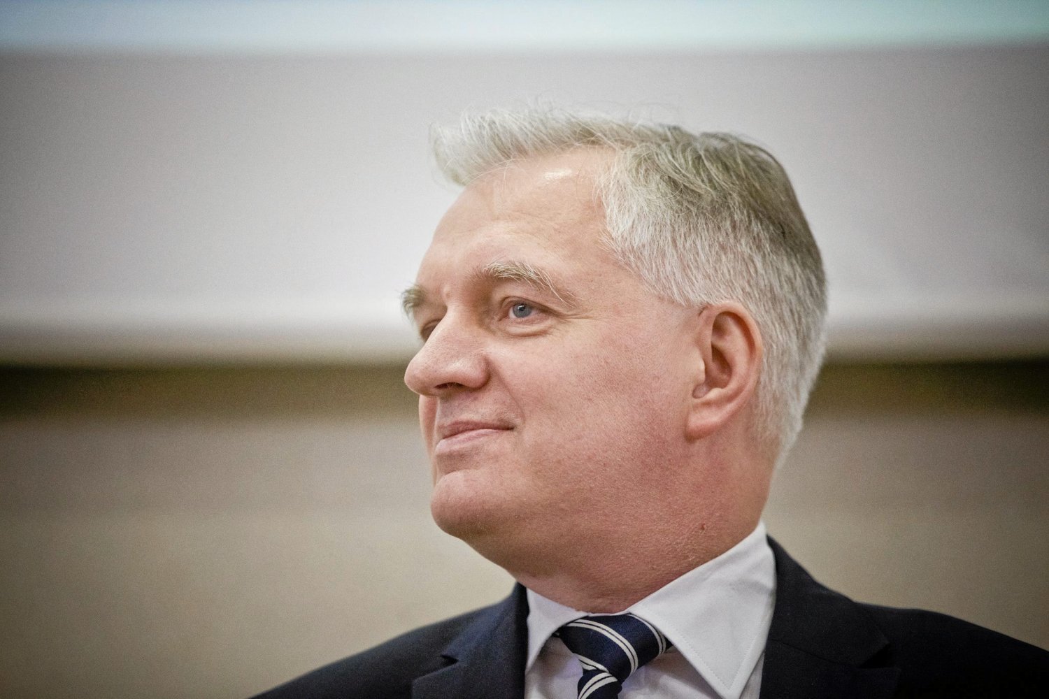 Minister sprawiedliwości, Jarosław Gowin.