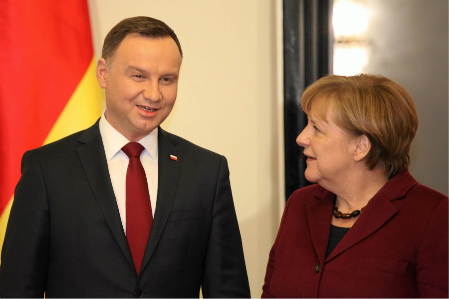 Angela Merkel w poniedziałek 19 marca będzie gościć w Warszawie, gdzie spotka się z Andrzejem Dudą i Mateuszem Morawieckim.