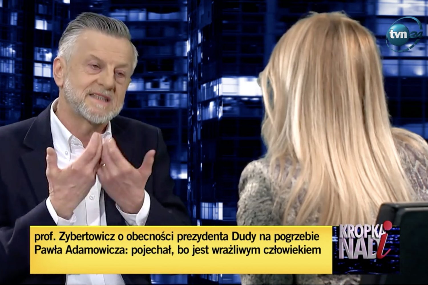 Andrzej Zybertowicz nie szczędził słów krytyki Jerzemu Owsiakowi, Pawłowi Adamowiczowi i Lechowi Wałęsie.
