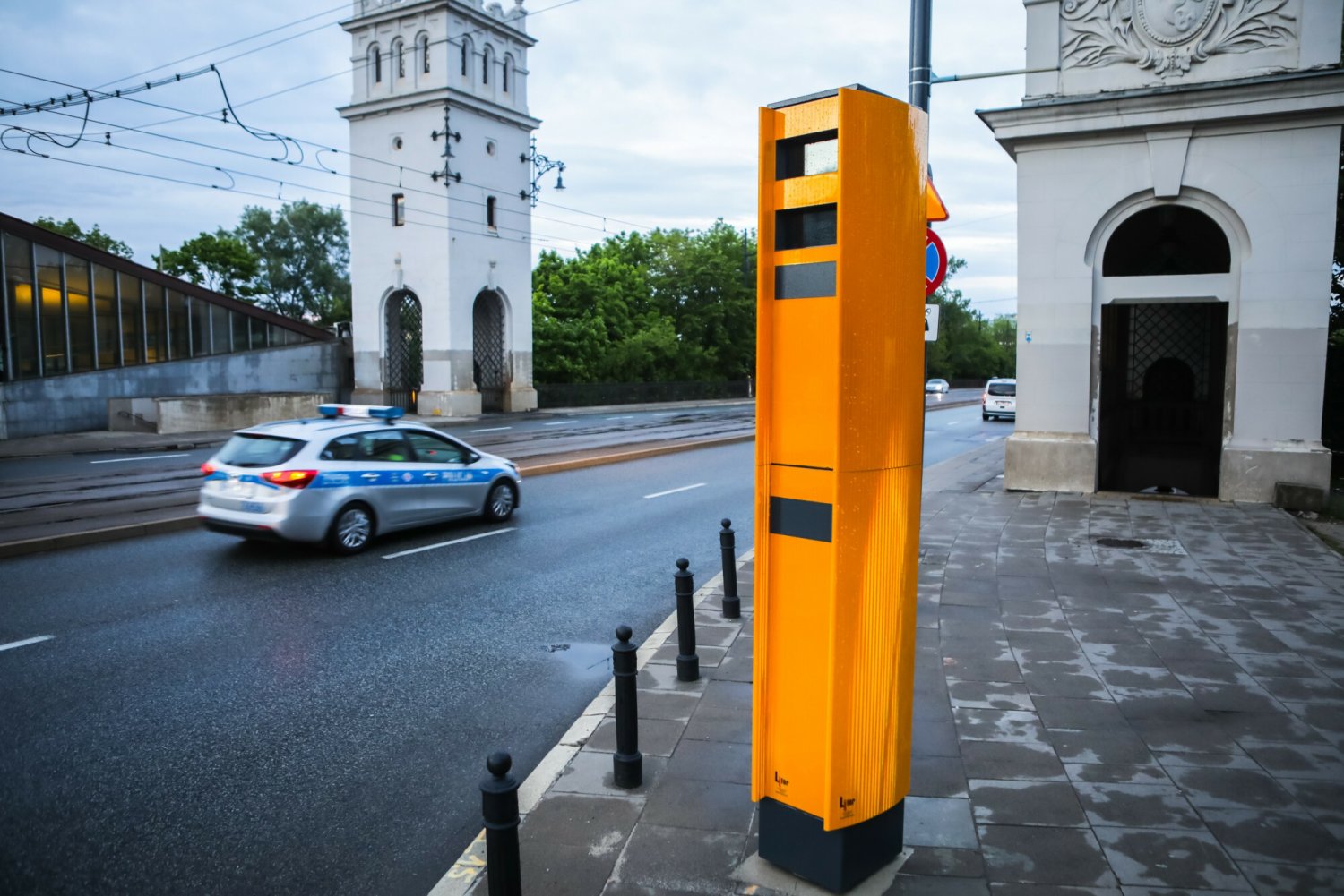 Policja podsumowała rok fotoradarów na Moście Poniatowskiego w Warszawie.