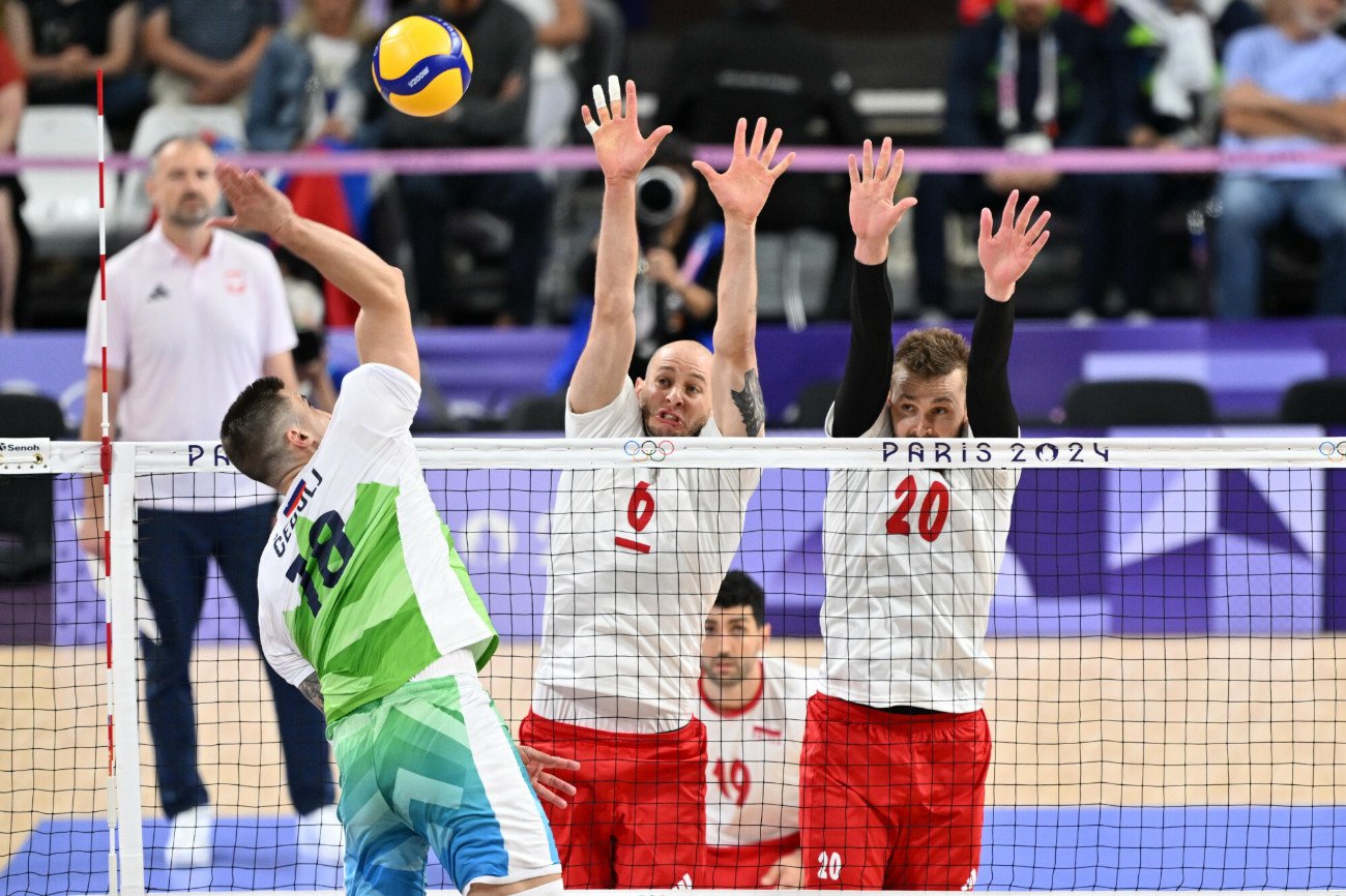 Polscy siatkarze o półfinał IO zagrali ze Słowenią