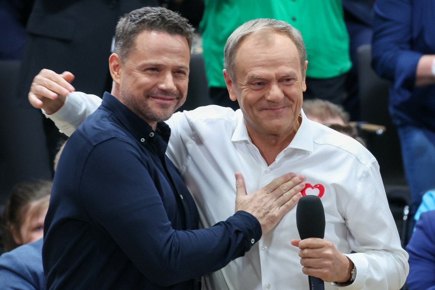 Konwencja KO w Warszawie. Tak kampanię kończą Tusk i Trzaskowski.