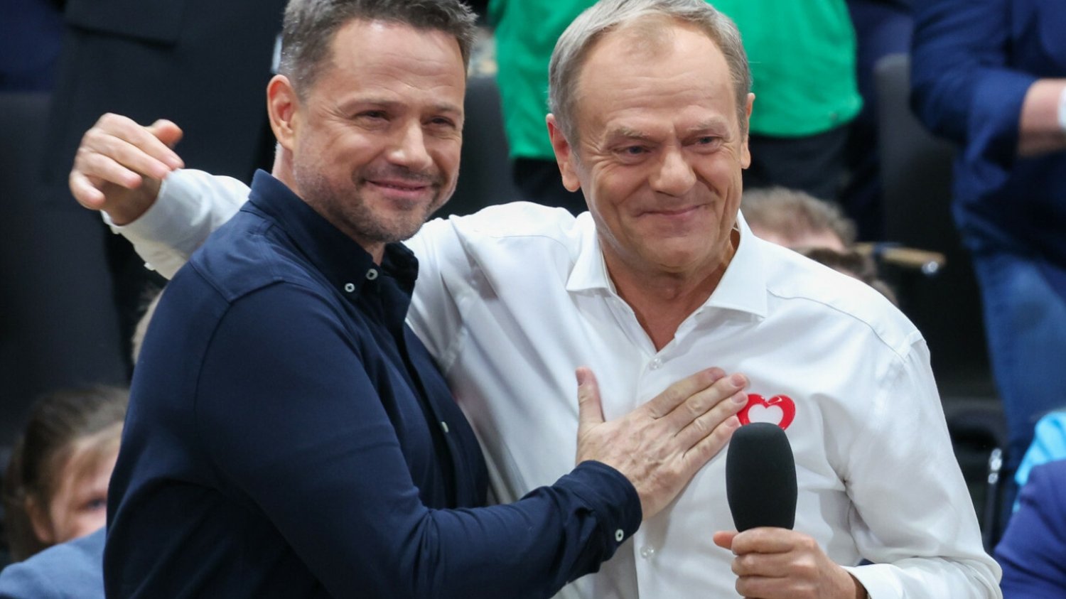 Konwencja KO w Warszawie. Tak kampanię kończą Tusk i Trzaskowski.