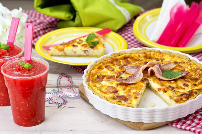 Gazpacho i tarta wg przepisu KL Team