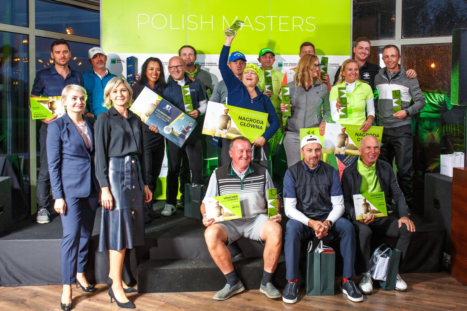 Zwycięzcy finału turnieju golfowego Polish Masters 2020