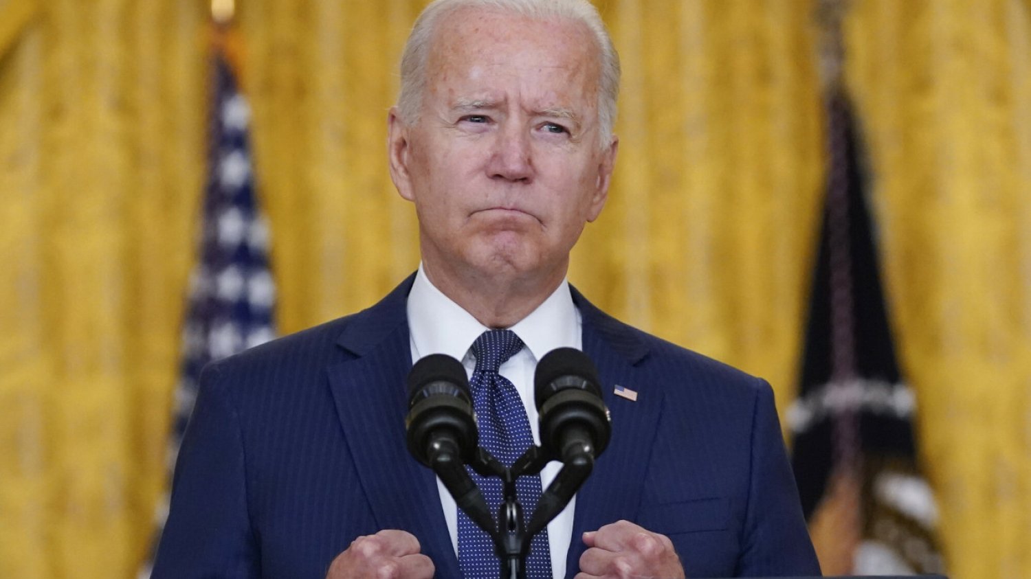 Prezydent USA Joe Biden w przemówieniu po atakach terrorystycznych w Kabulu.