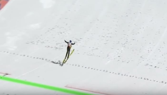 Gregor Schlierenzauer skoczył 153,5 metra na skoczni w Planicy. Jest nagranie!