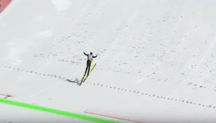 Gregor Schlierenzauer skoczył 153,5 metra na skoczni w Planicy. Jest nagranie!