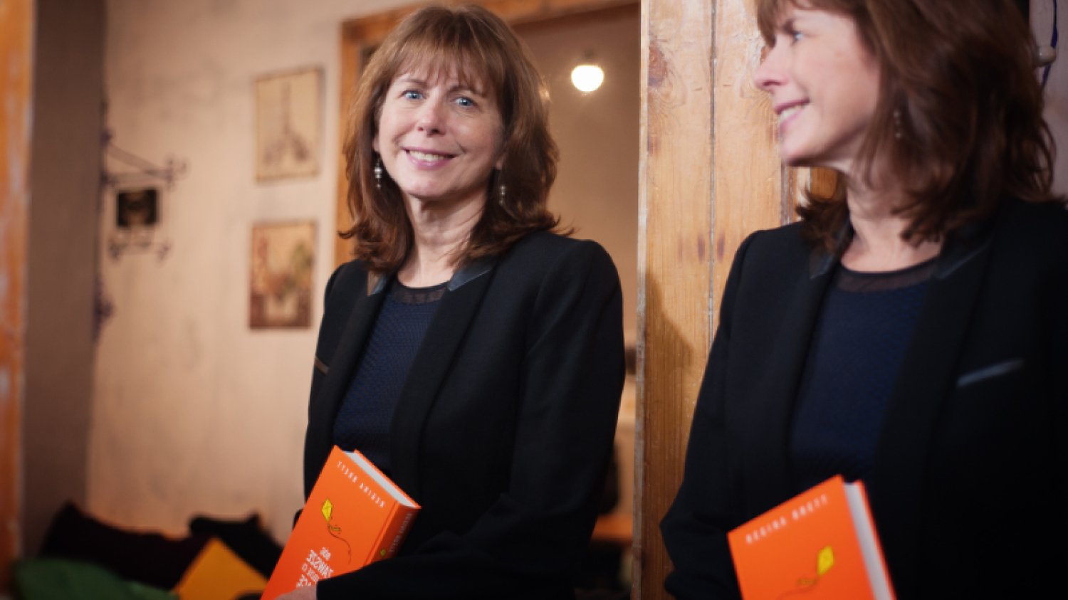 Regina Brett to autorka bestsellerów "Bóg nigdy nie mruga" i "Jesteś cudem".