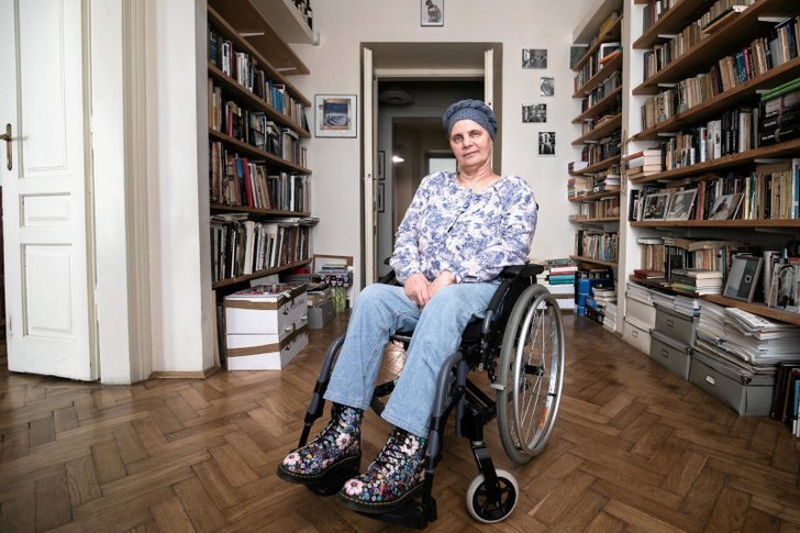 Janina Ochojska zamieściła swoje zdjęcie na Twitterze.