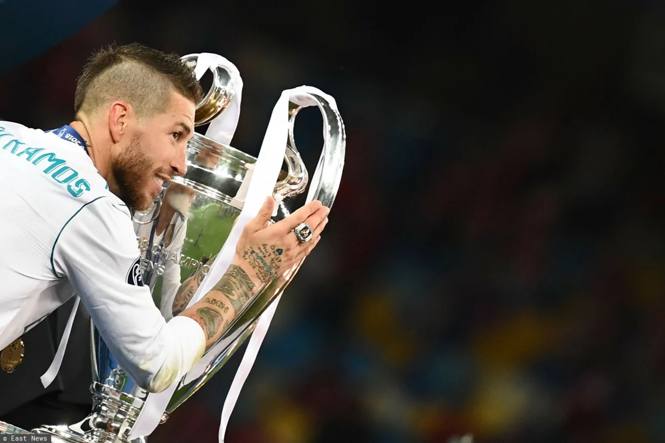 Sergio Ramos w barwach Realu Madryt wywalczył czterokrotnie Puchar Mistrzów