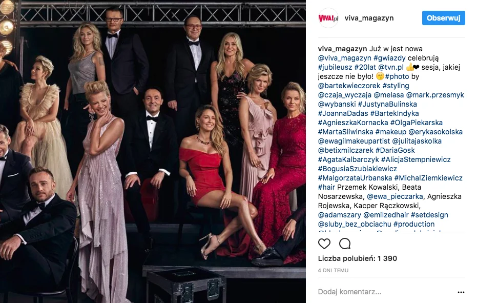 Gwiazdy TVN-u i Małgorzata Rozenek-Majdan
