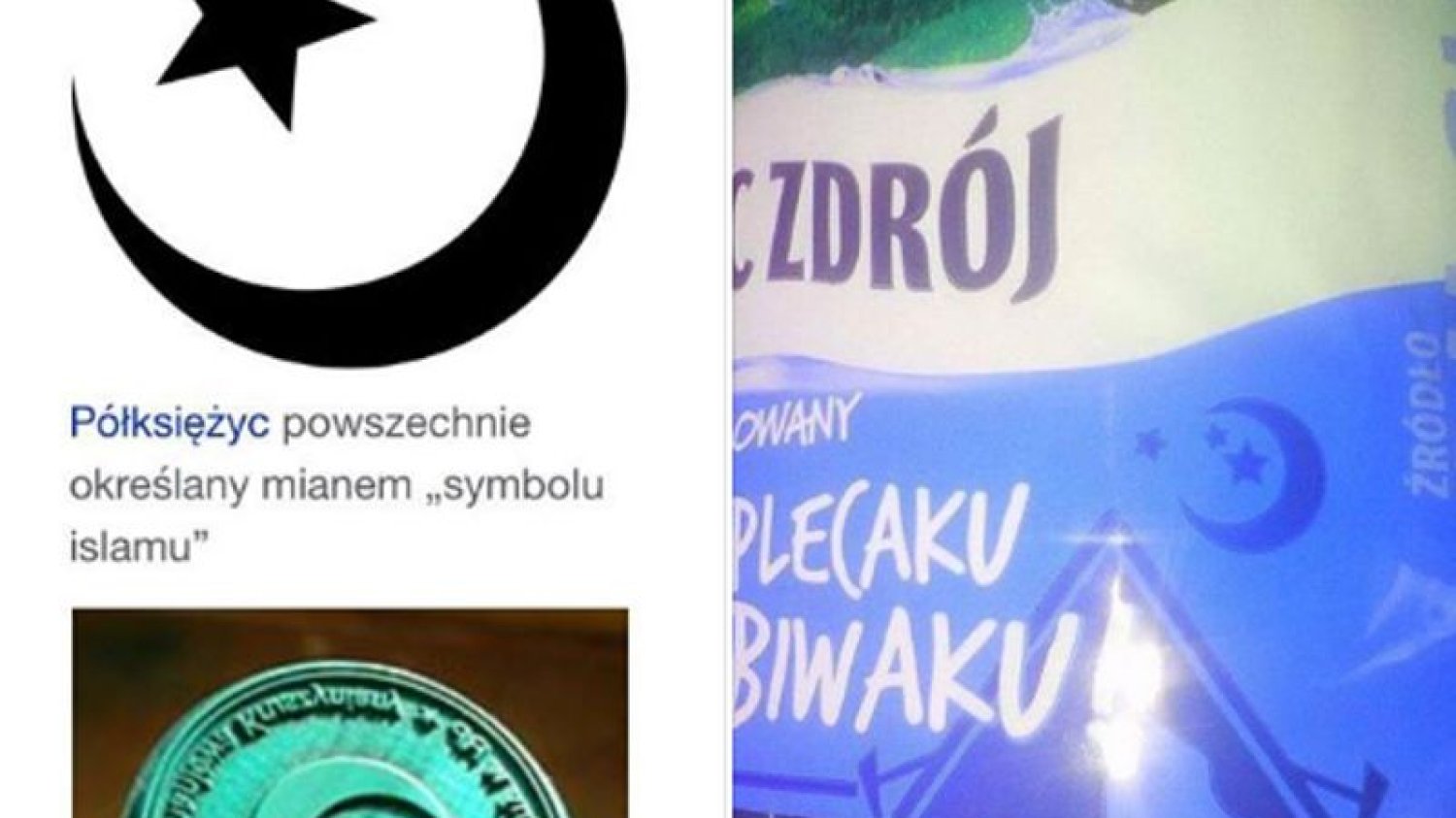 Miriam Shaded bojkotuję wodę Żywiec Zdrój, bo na jej etykiecie pojawia się symbol islamu