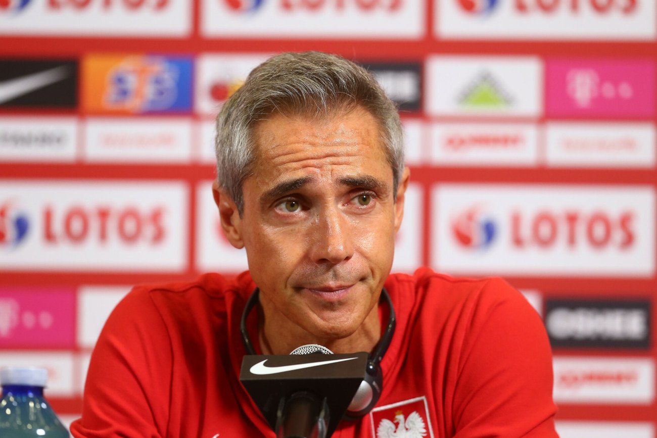 Paulo Sousa spotkał się z dziennikarzami na otwarcie kolejnego tygodnia, w którym Polacy będą grali o mundial.
