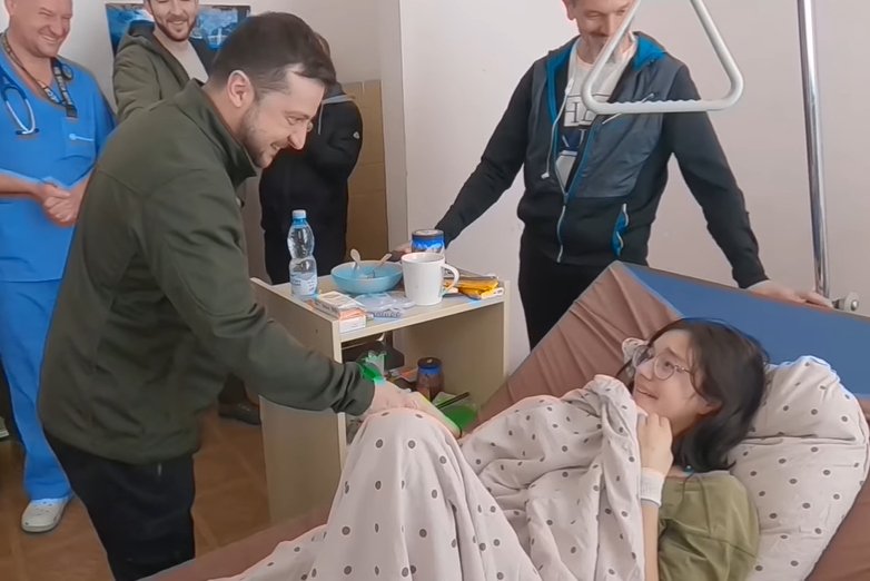 Dziewczynka uratowała brata w czasie ostrzału Rosjan.