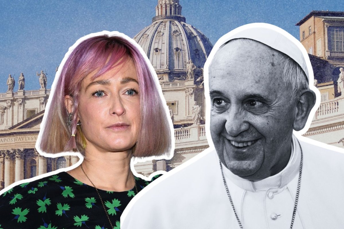 Wymowna grafika Damięckiej po pogrzebie papieża Franciszka. "Poruszające"