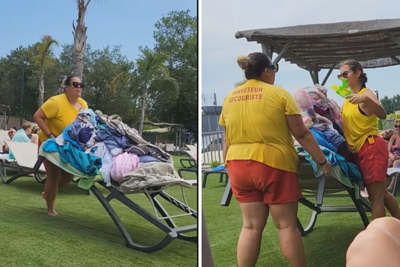 Bohaterka wakacji we Francji