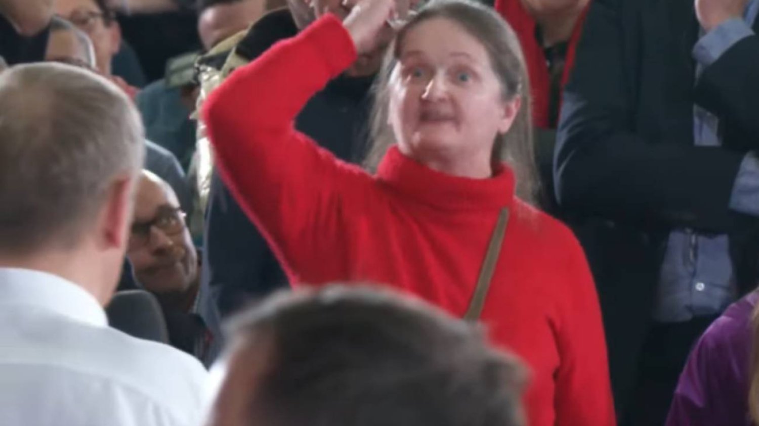 Incydent na spotkaniu Donalda Tuska. Kobieta wydarła się na premiera.