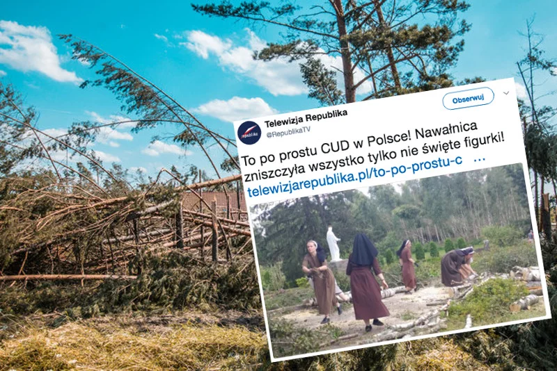 Cud? Redaktorzy w TV Republika nie mają co do tego żadnych wątpliwości.