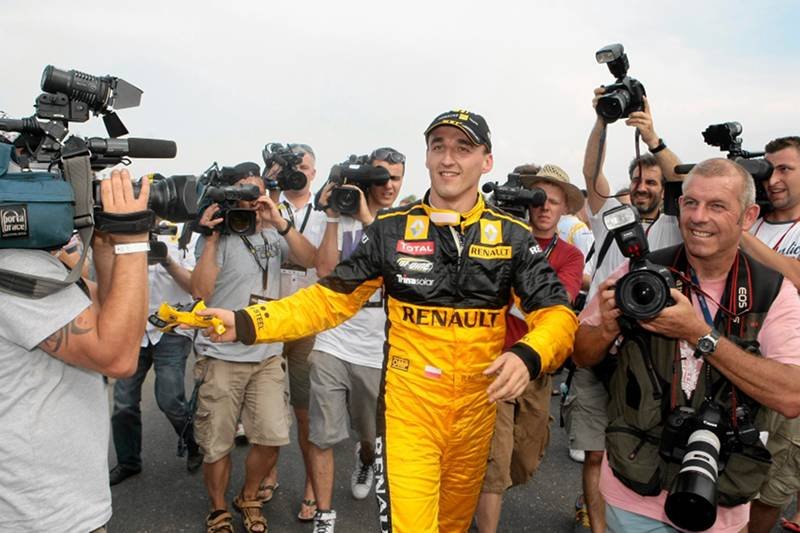 Robert Kubica w Poznaniu