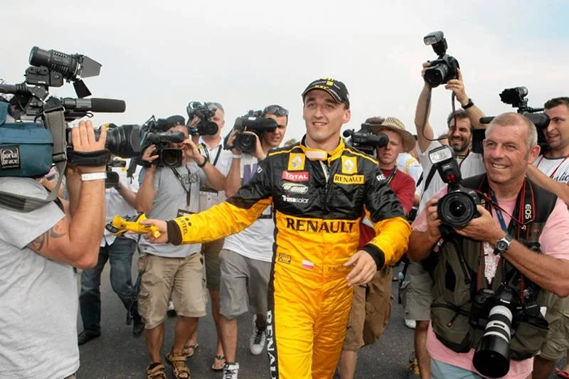 Robert Kubica w Poznaniu